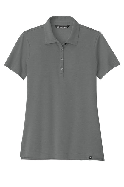 Front View of DkGyHthr TravisMathew Women's Sunnyvale Polo TM1LD005
