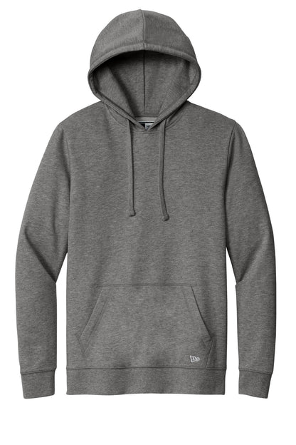 Front View of DkHtGry New Era Comeback Fleece Pullover Hoodie NEA550