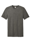 Front View of DrftwdGrey Allmade Unisex Mineral Dye Organic Cotton Tee AL2400