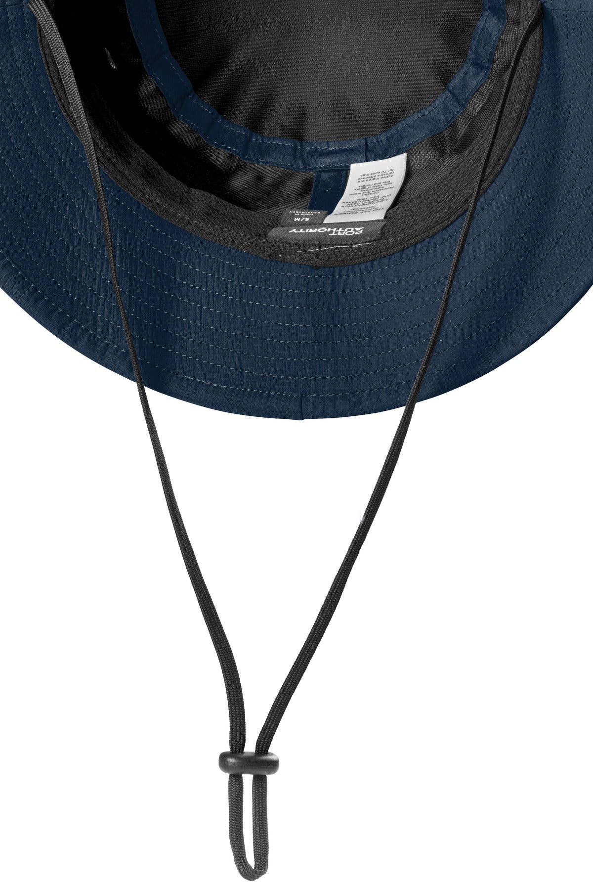 Front View of DsBlNavy Port Authority Outdoor UV Bucket Hat C948