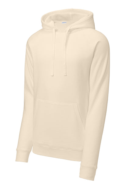 Front View of Ecru Sport-Tek Drive Fleece Pullover Hoodie STF200
