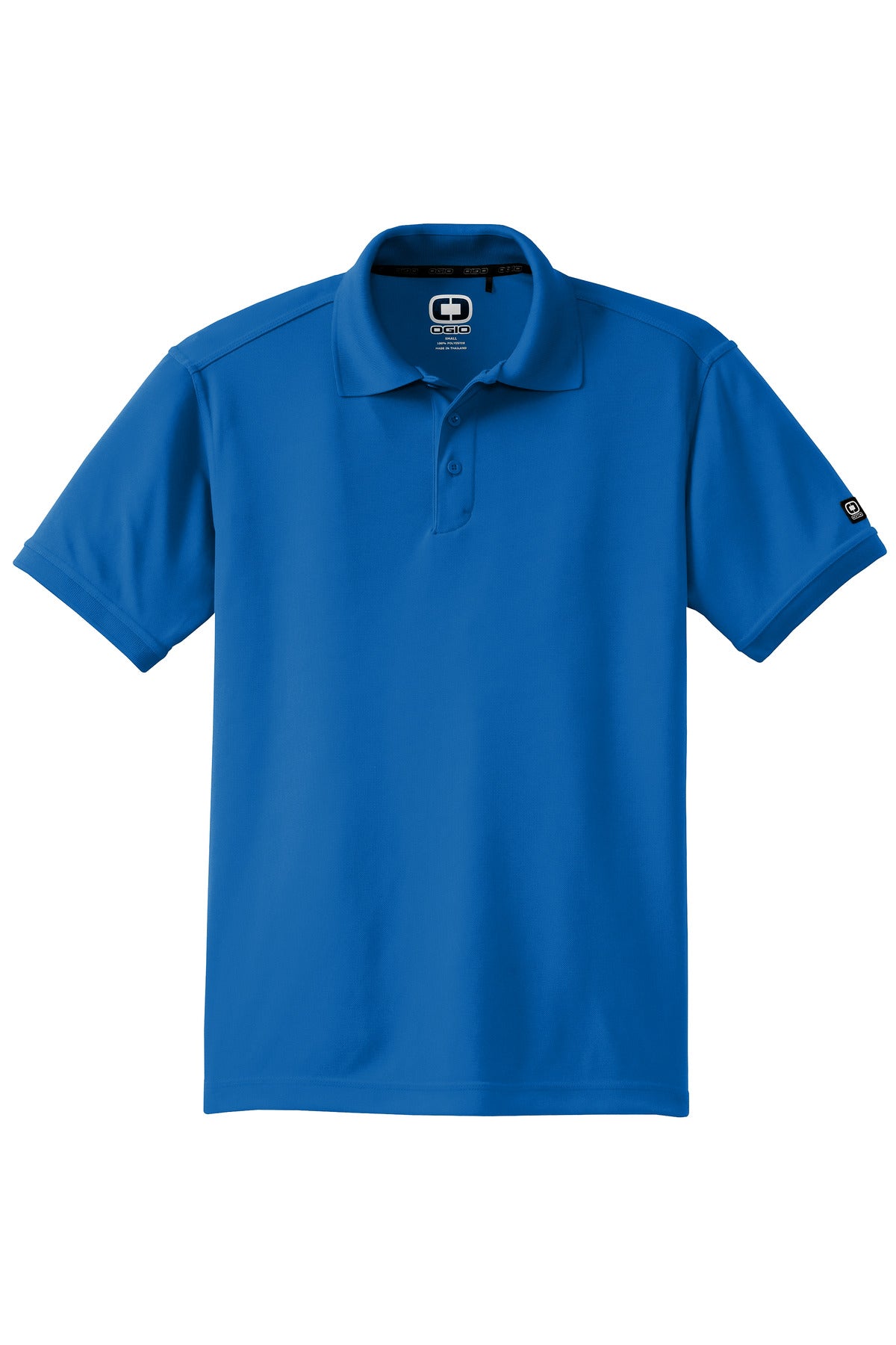 Front View of Electric Blue OGIO - Caliber2.0 Polo OG101