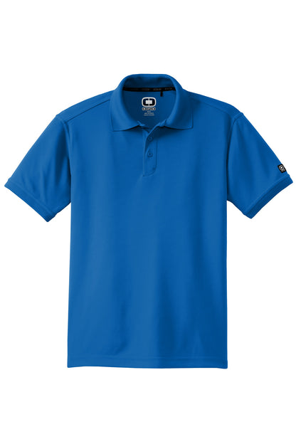 Front View of Electric Blue OGIO - Caliber2.0 Polo OG101
