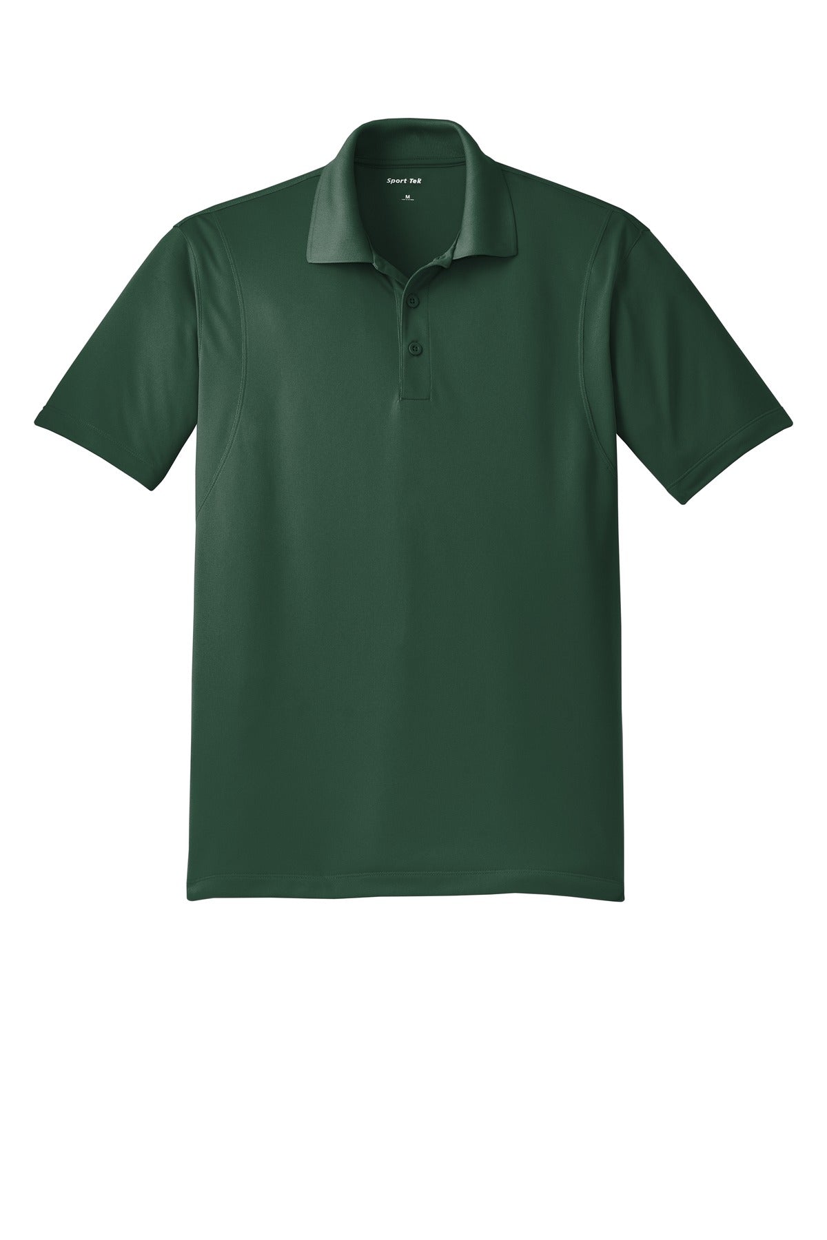 Front View of Forest Green Sport-Tek Tall Micropique Sport-Wick Polo. TST650