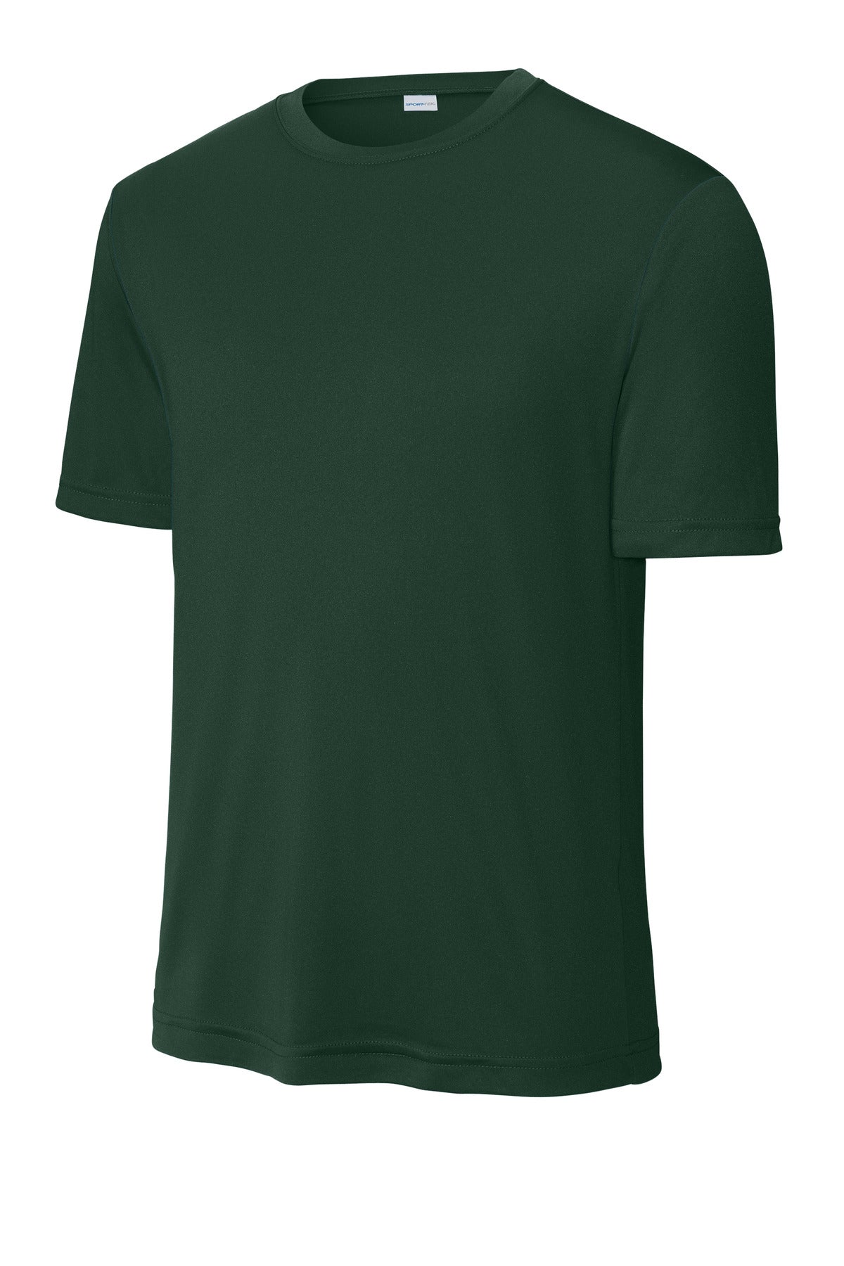 Front View of Forest Green Sport-Tek Tall PosiCharge Competitor Tee. TST350