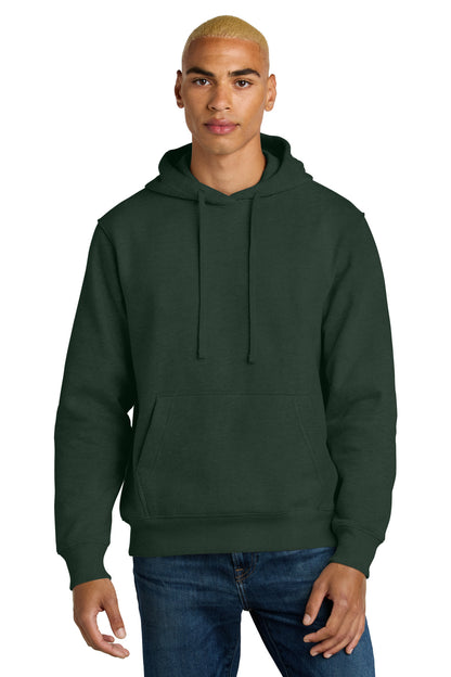 Front View of ForestGrn District V.I.T. Super Heavyweight Fleece Hoodie DT6600