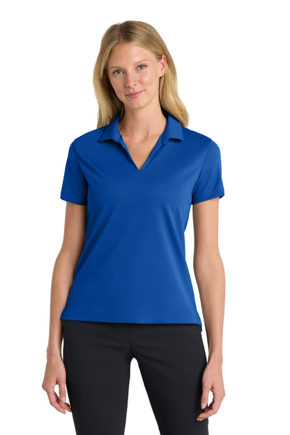 Front View of GameRoyal Nike Women's Dri-FIT Micro Pique 2.0 Polo NKDC1991
