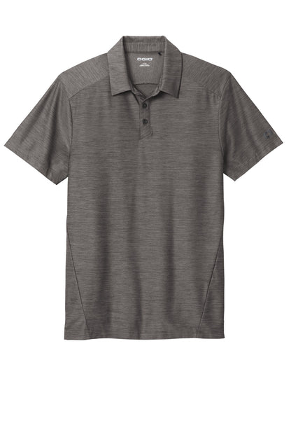 Front View of Gear Grey OGIO Slate Polo. OG143