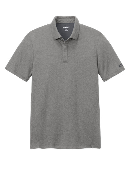Front View of GearGrey OGIO Command Polo OG150