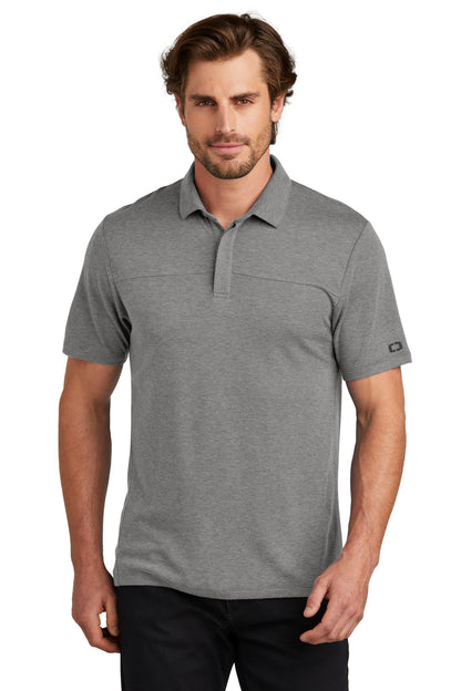 Front View of GearGrey OGIO Command Polo OG150
