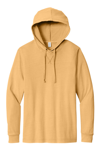 Front View of GldnWheat Allmade Unisex Mineral Dye Organic Cotton Hoodie Tee AL6305