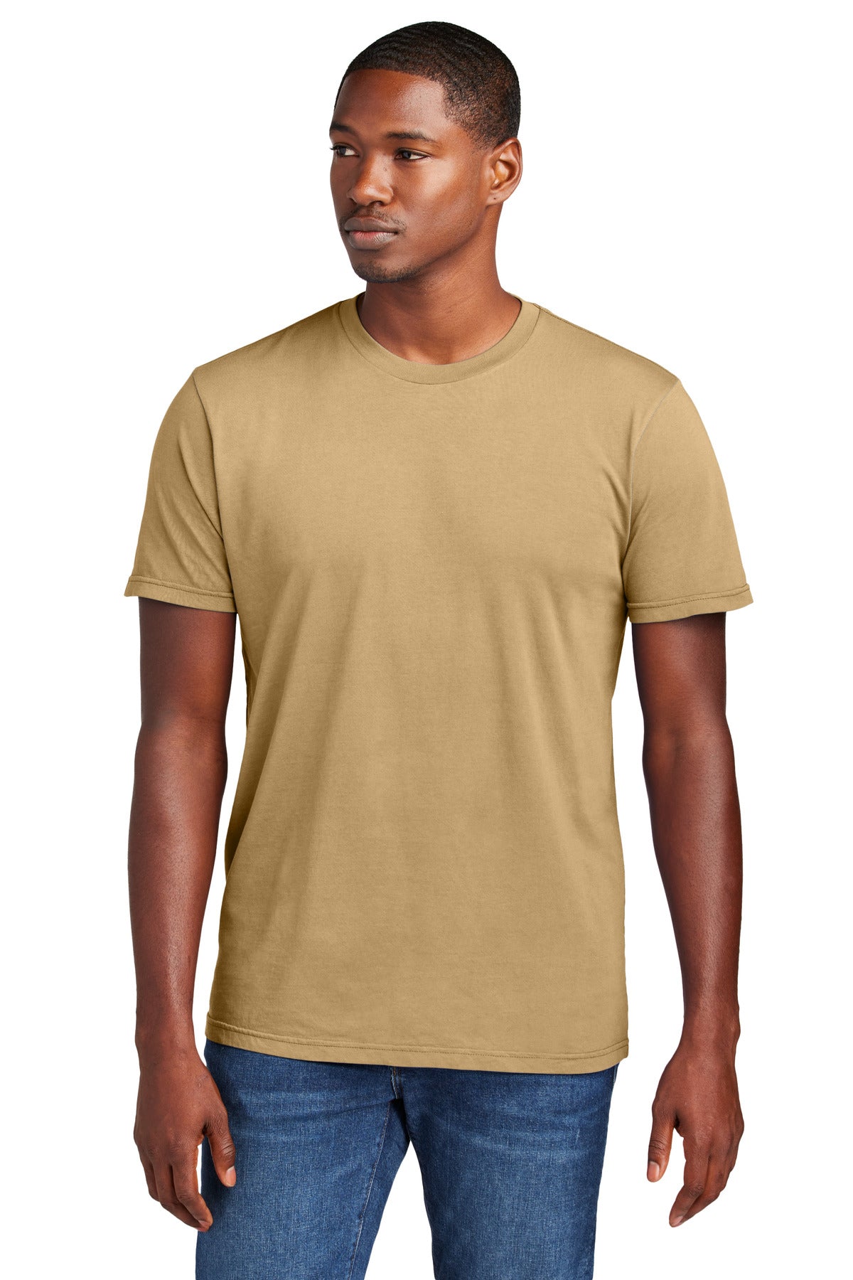 Front View of GoldnSpice District Wash Tee DT2101