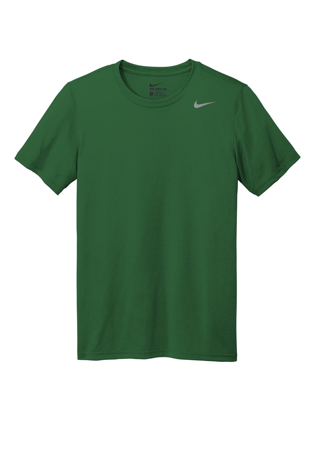 Front View of GorgeGreen Nike Team rLegend Tee DV7299