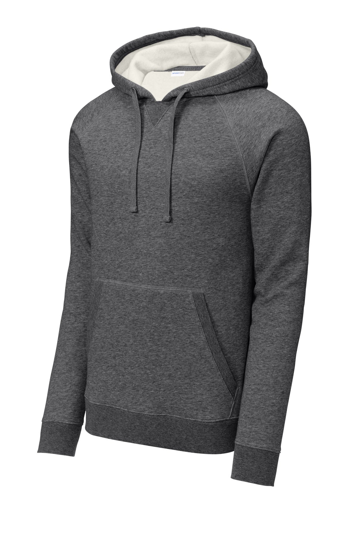 Front View of GphHeather Sport-Tek Drive Fleece Pullover Hoodie STF200