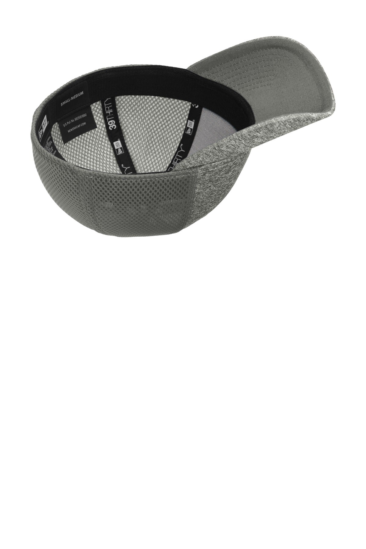 Front View of Graphite/Sh He New Era Shadow Stretch Mesh Cap. NE702