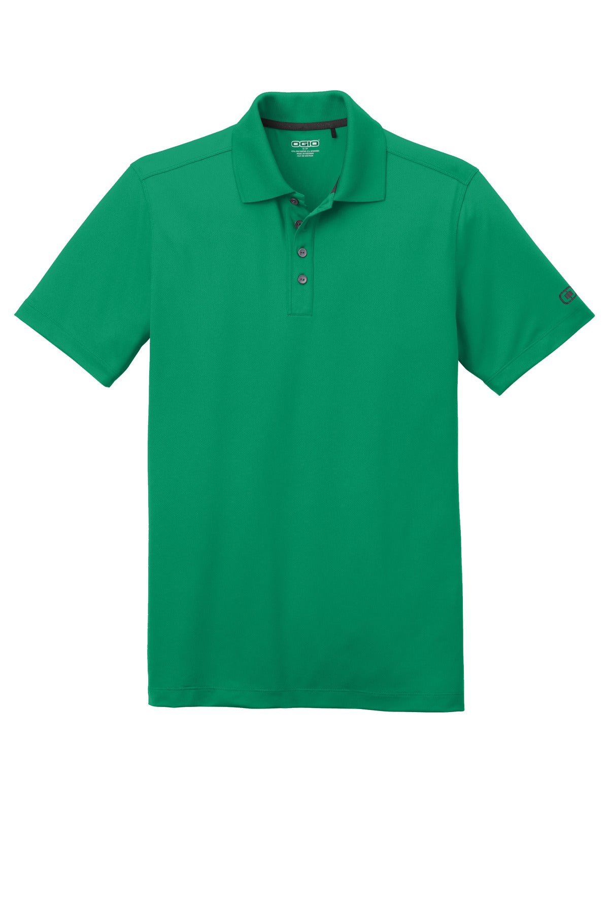 Front View of Green Shift OGIO Metro Polo. OG130