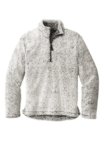 Front View of Grey Hthr Port Authority Cozy 1/4-Zip Fleece F130