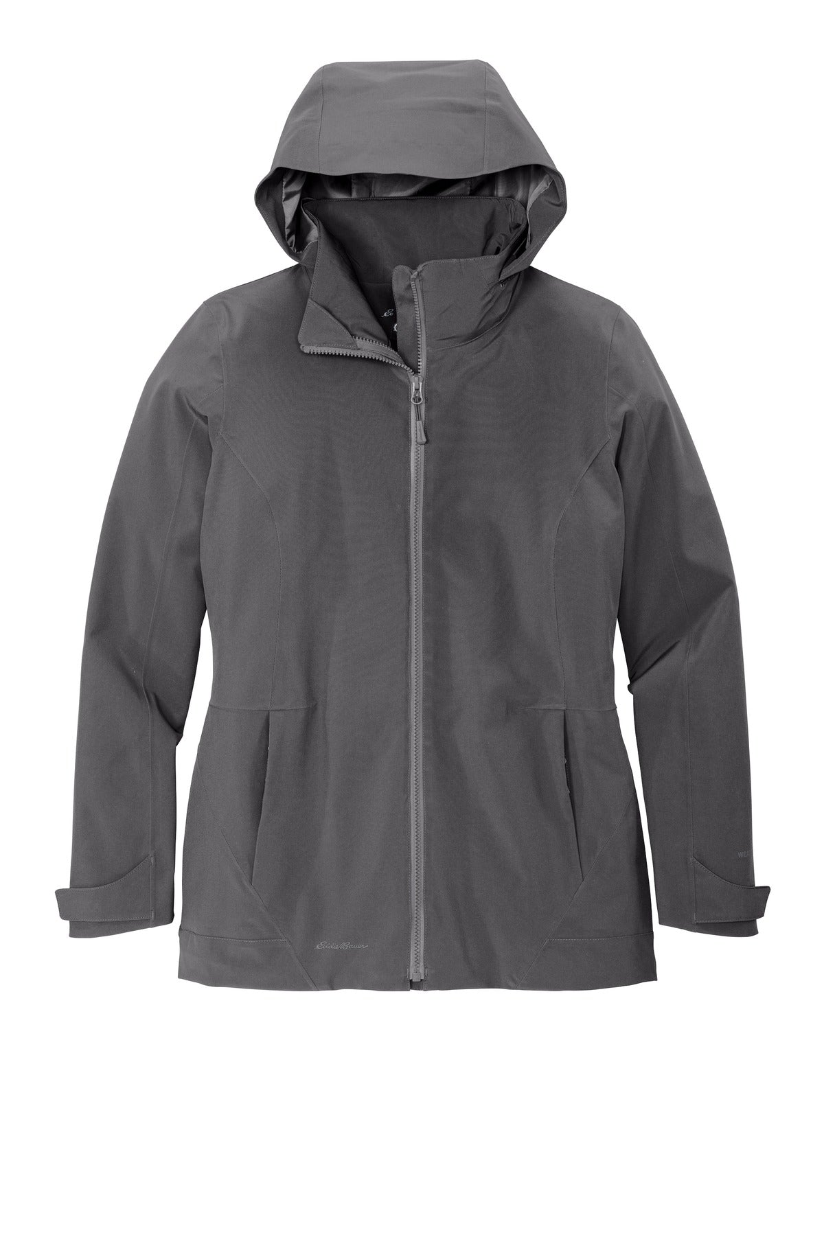 Front View of Grey St/Met Gy Eddie Bauer Women's WeatherEdge 3-in-1 Jacket EB657