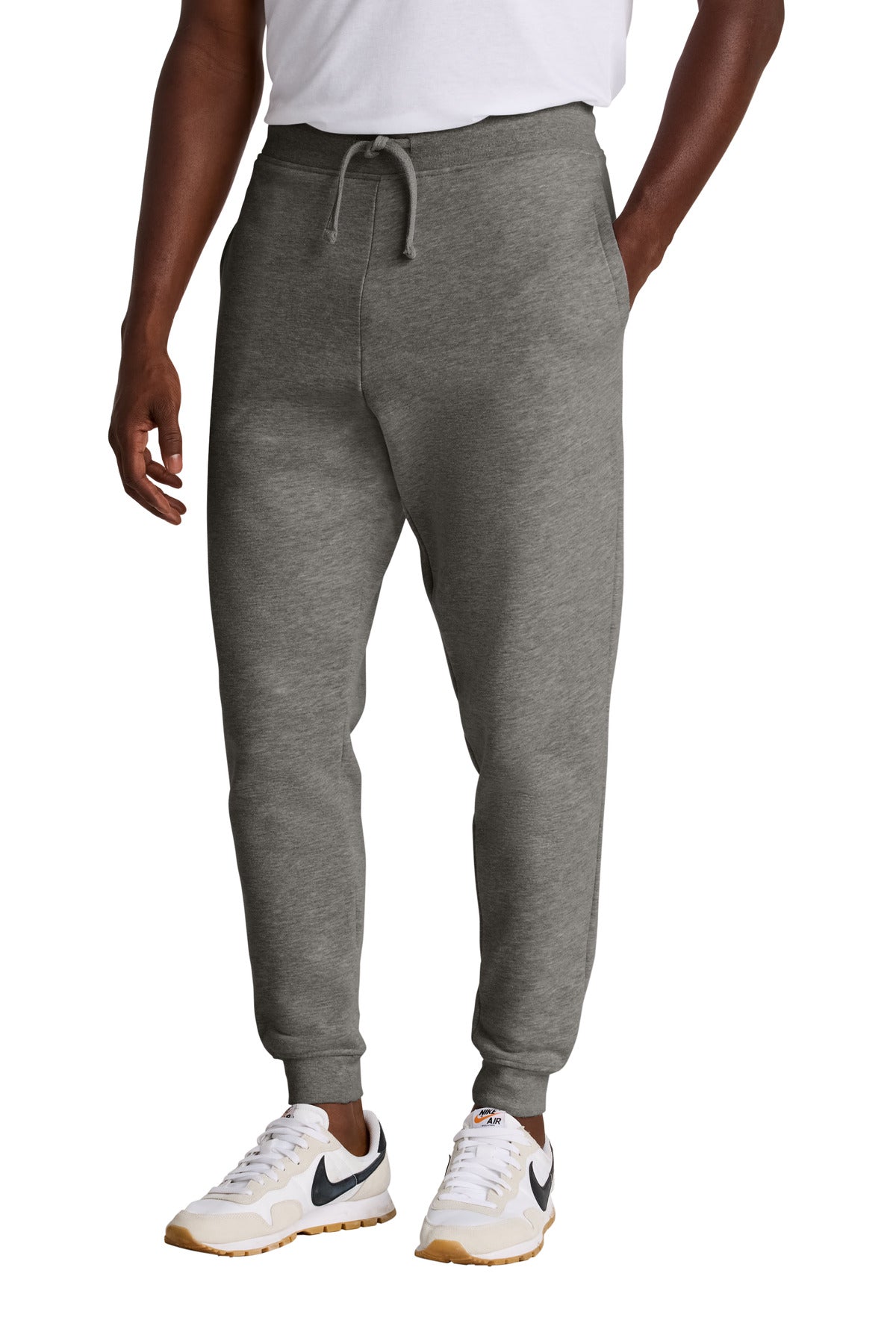 Front View of GreyFrost District V.I.T. Fleece Jogger DT6107