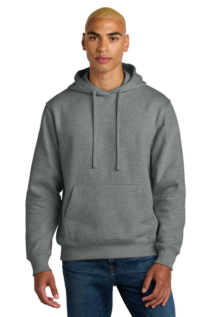 Front View of GreyFrost District V.I.T. Super Heavyweight Fleece Hoodie DT6600