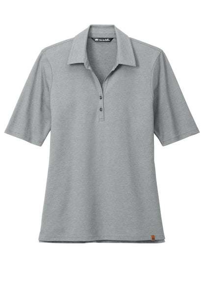 Front View of GreyHthr TravisMathew Women's Sunsetters Polo TM1LD004