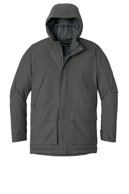 Front View of GreySmoke Port Authority Latitude Waterproof Heavyweight Parka J363