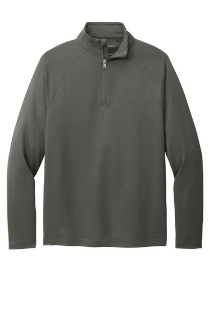 Front View of GreySteel Port Authority C-FREE Cypress 1/4-Zip K870