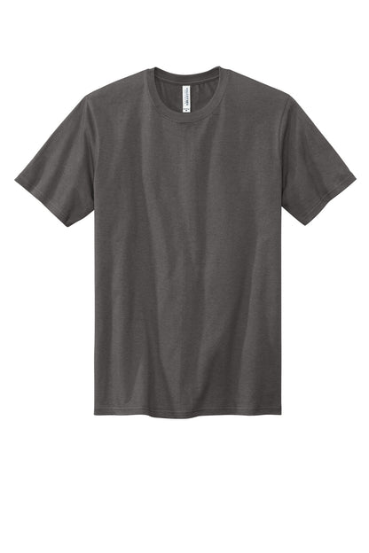Front View of GreySteel Volunteer Knitwear All-American Tee VL100