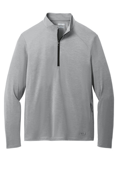 Front View of Greystone OGIO Motion 1/4-Zip OG153