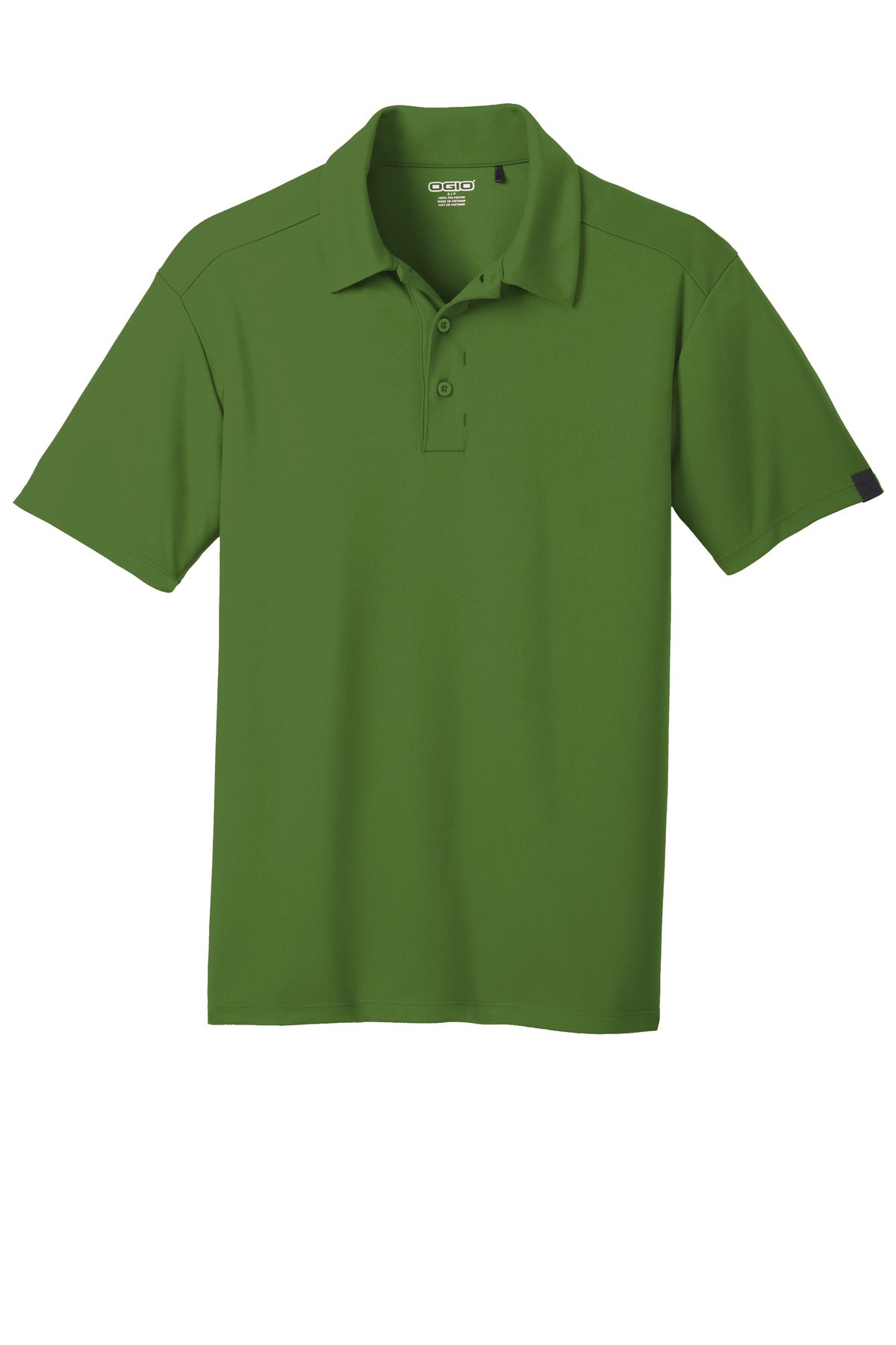 Front View of Gridiron Green OGIO Framework Polo. OG125
