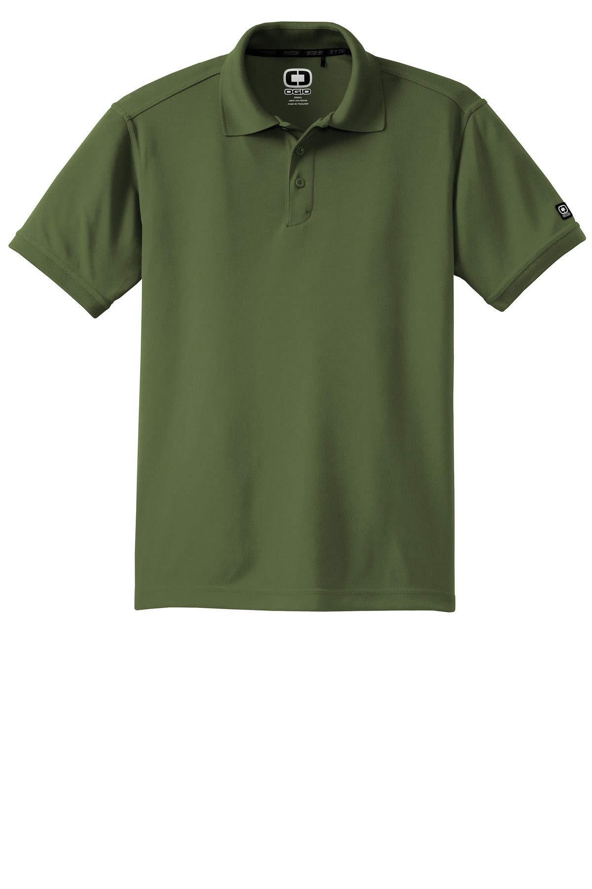 Front View of Grit Green OGIO - Caliber2.0 Polo OG101