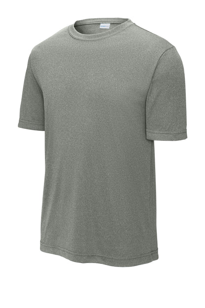 Front View of GryConHthr Sport-Tek Tall PosiCharge Competitor Tee. TST350