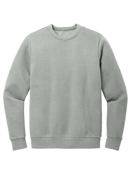Front View of GustyGrey District Wash Fleece Crew DT2204