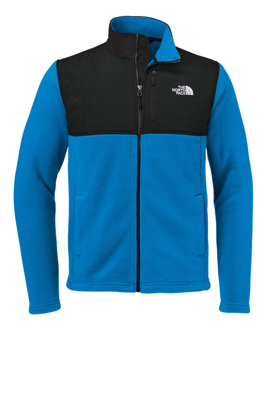 Front View of HeroB/TNFB The North Face Highest Peak Full-Zip Fleece Jacket NF0A8BUQ plain