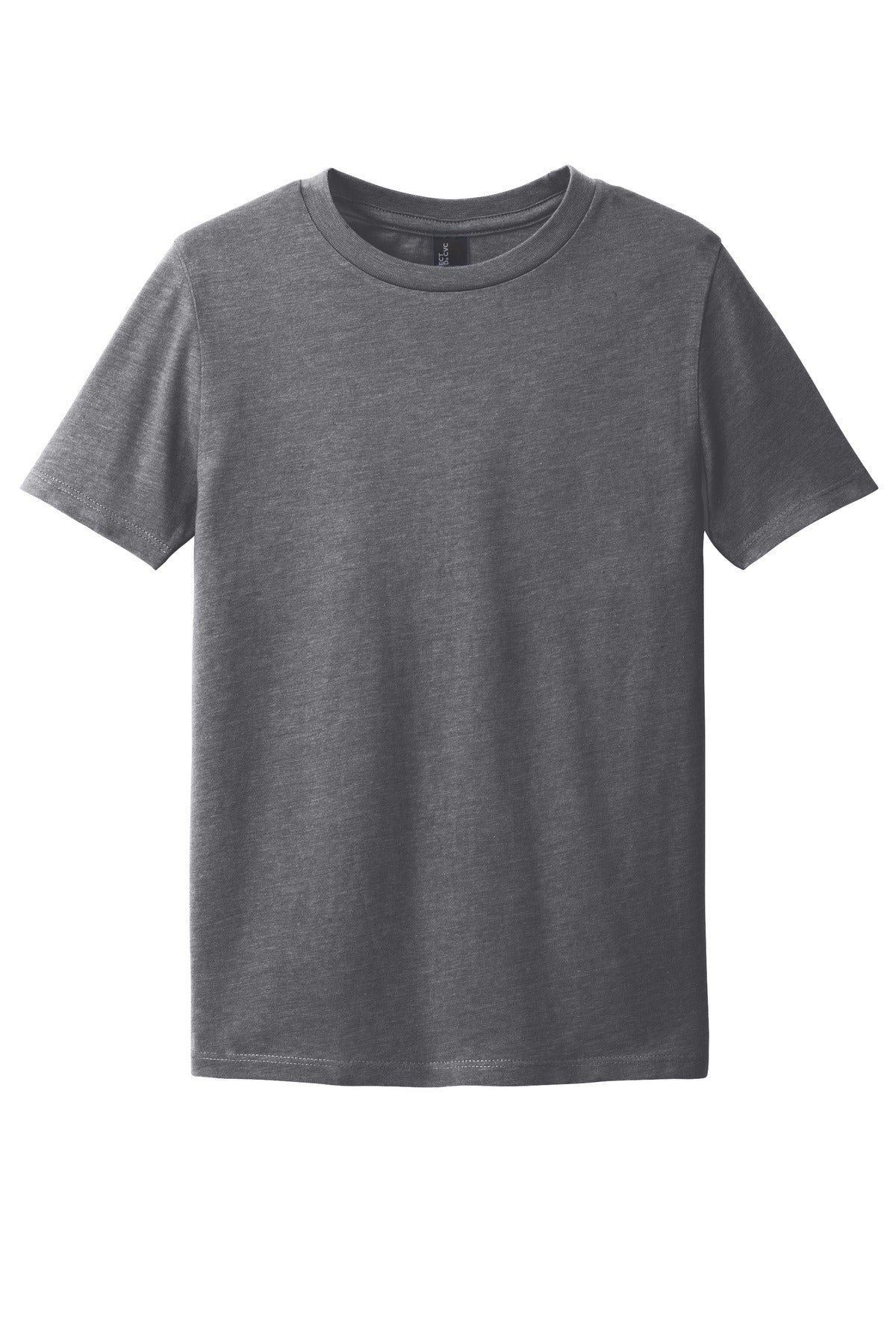 Front View of HtdChar District Youth Perfect Blend CVC Tee DT108Y