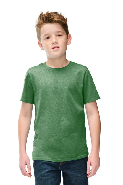 Front View of HtdKelGn District Youth Perfect Blend CVC Tee DT108Y