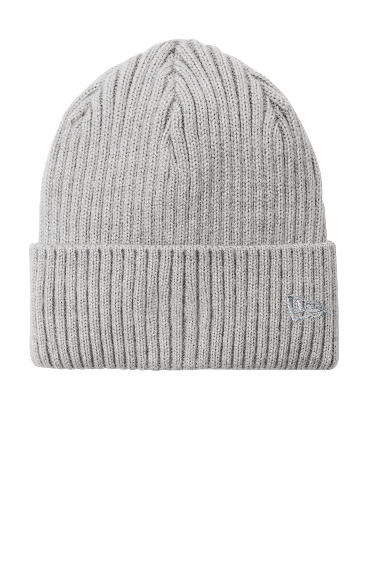 Front View of HthrGrey New Era Core Classic Cuff Beanie NE908