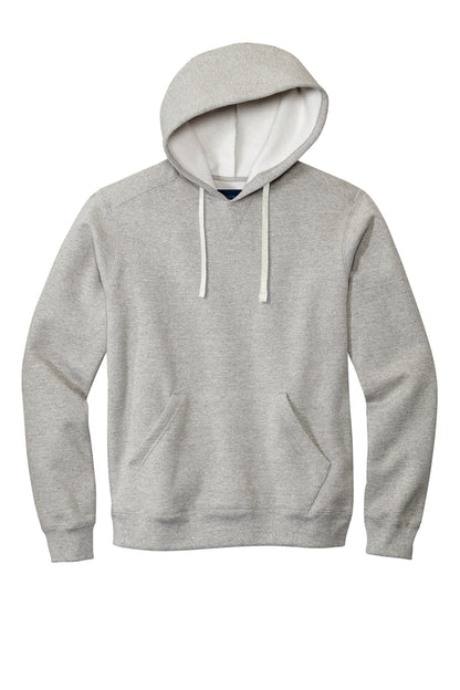 Front View of HthrGrey Volunteer Knitwear Chore Fleece Pullover Hoodie VL130H