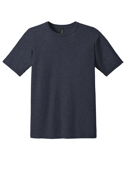 Front View of HthrNavy Gildan 100% Ring Spun Cotton T-Shirt. 980