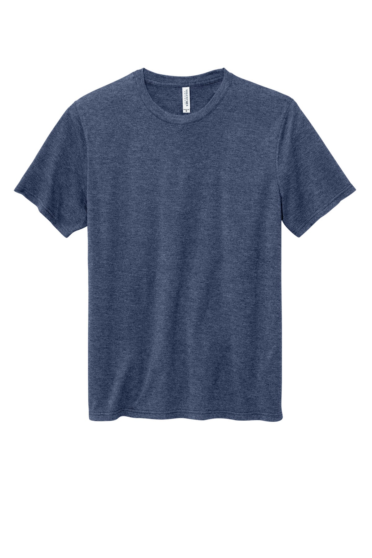 Front View of HthrNavy Volunteer Knitwear Daily Tee VL45