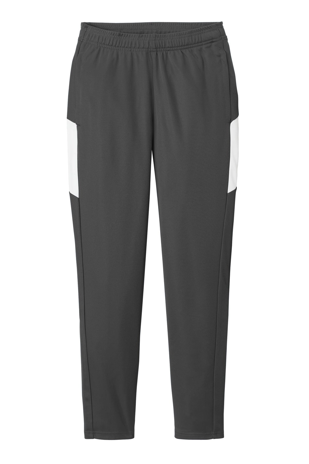 Front View of IrGy/White Sport-Tek Women's Travel Pant LPST800