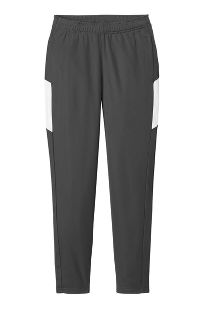 Front View of IrGy/White Sport-Tek Women's Travel Pant LPST800
