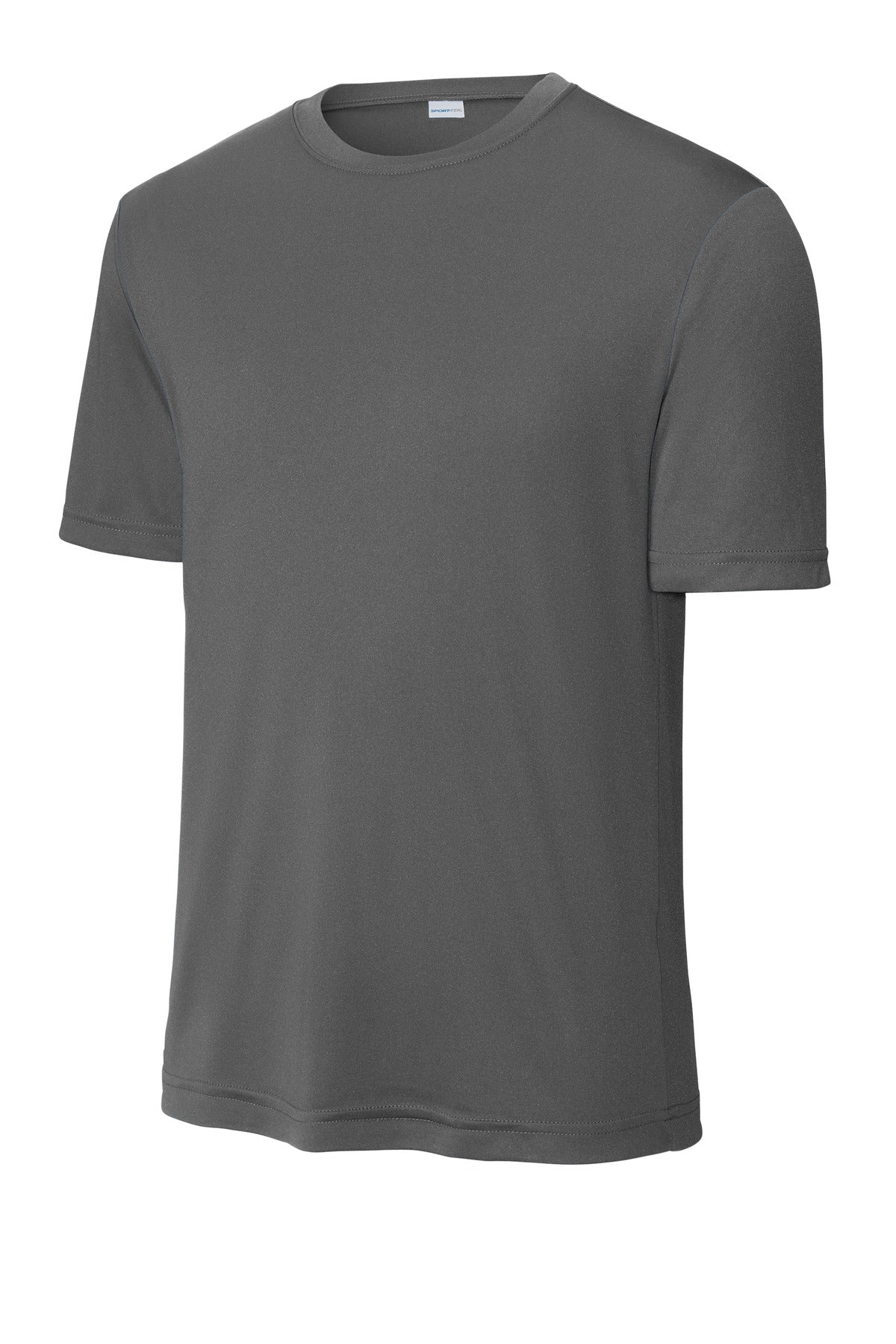 Front View of Iron Grey Sport-Tek Tall PosiCharge Competitor Tee. TST350