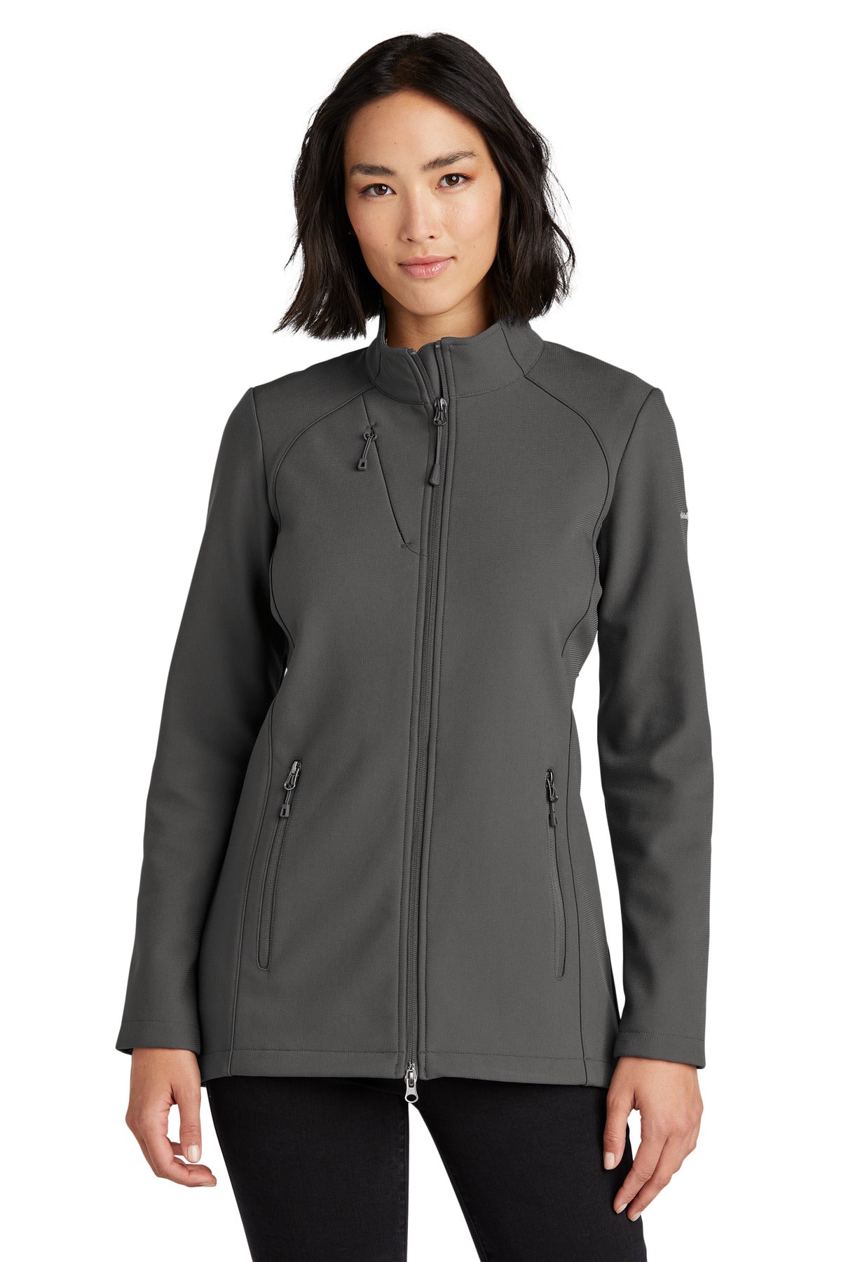Front View of IronGate Eddie Bauer Women's Stretch Soft Shell Jacket EB545