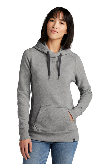 Front View of Light Graph Tw New Era Women's French Terry Pullover Hoodie. LNEA500
