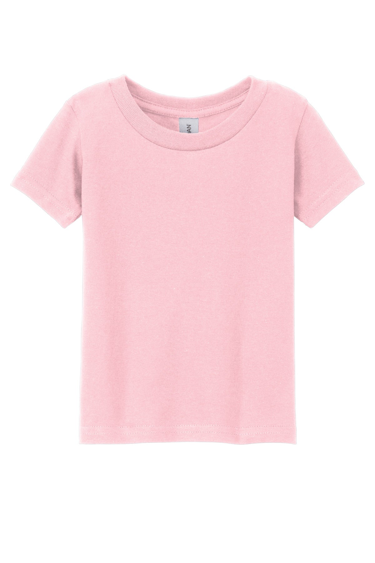 Front View of Light Pink Gildan Heavy Cotton Toddler T-Shirt 5100P