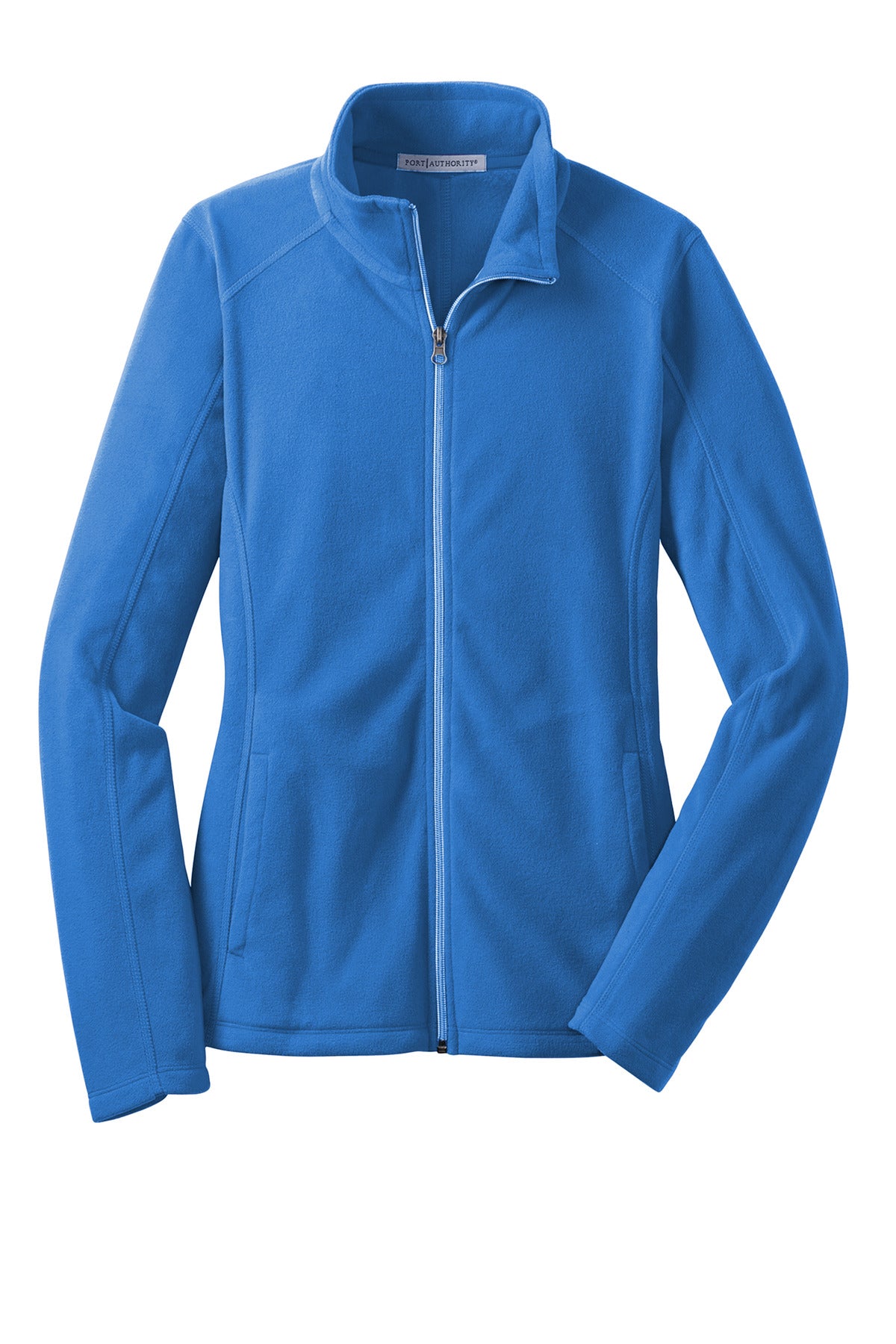 Front View of Light Royal Port Authority Women's Microfleece Jacket. L223