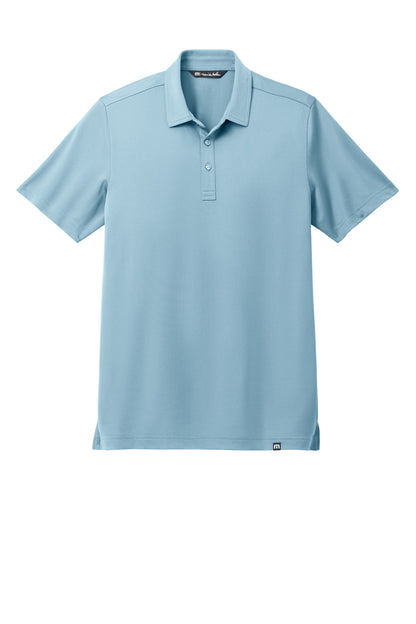 Front View of LtDenimBlu TravisMathew Cabana Solid Polo TM1MAA370