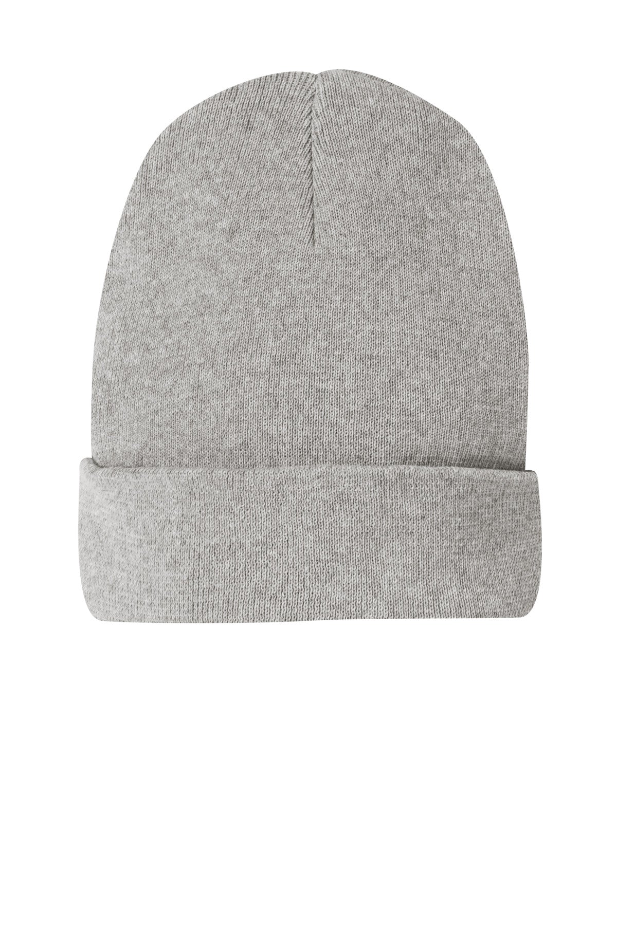 Front View of LtHtGry District Re-Beanie DT815