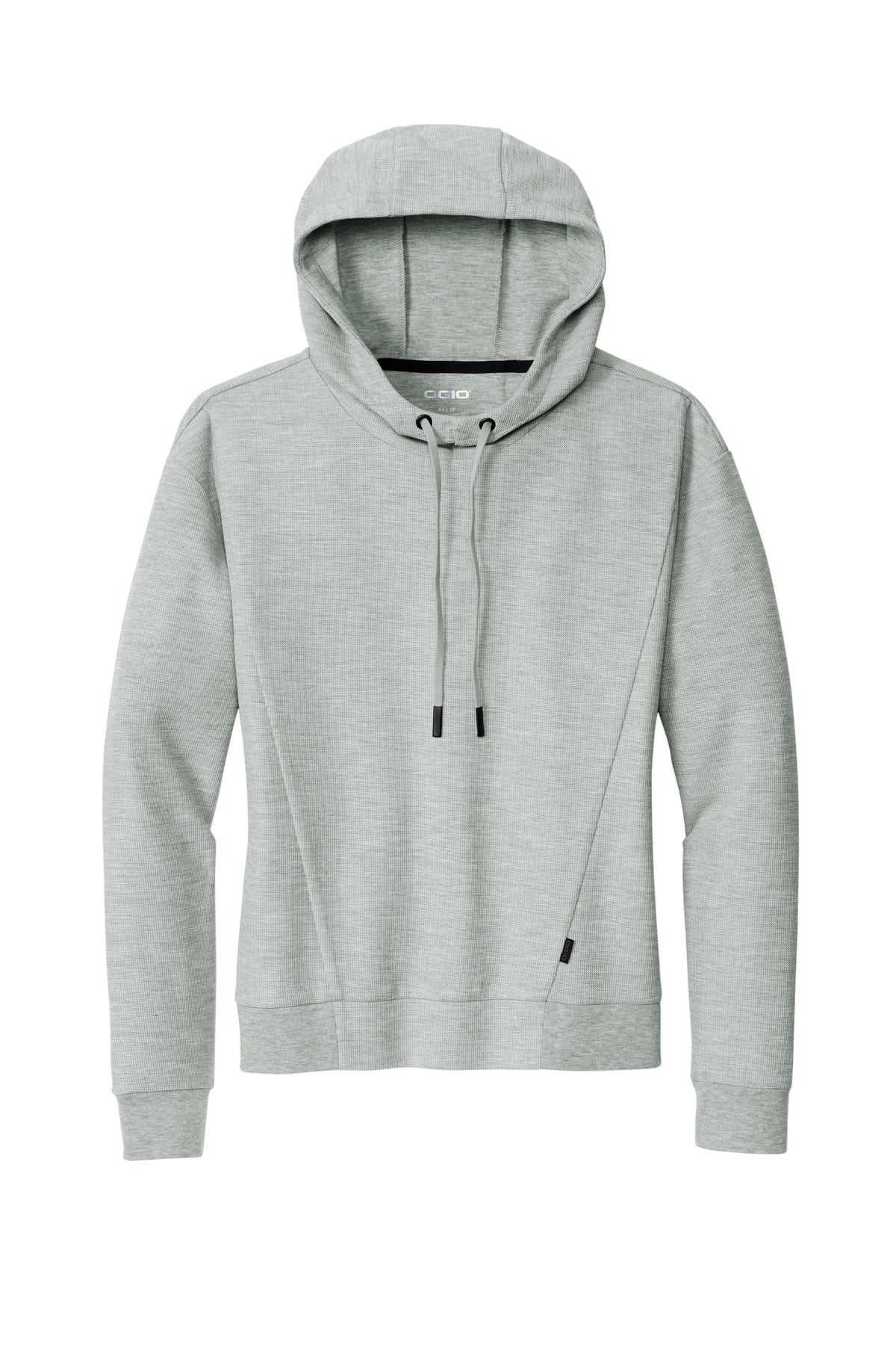 Front View of LtHtGry OGIO Women's Revive Hoodie LOG162